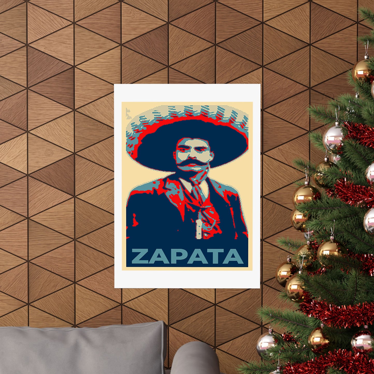 Matte Vertical Posters Mexican Hero Emiliano Zapata  Mexico revolution cinco de mayo 2025