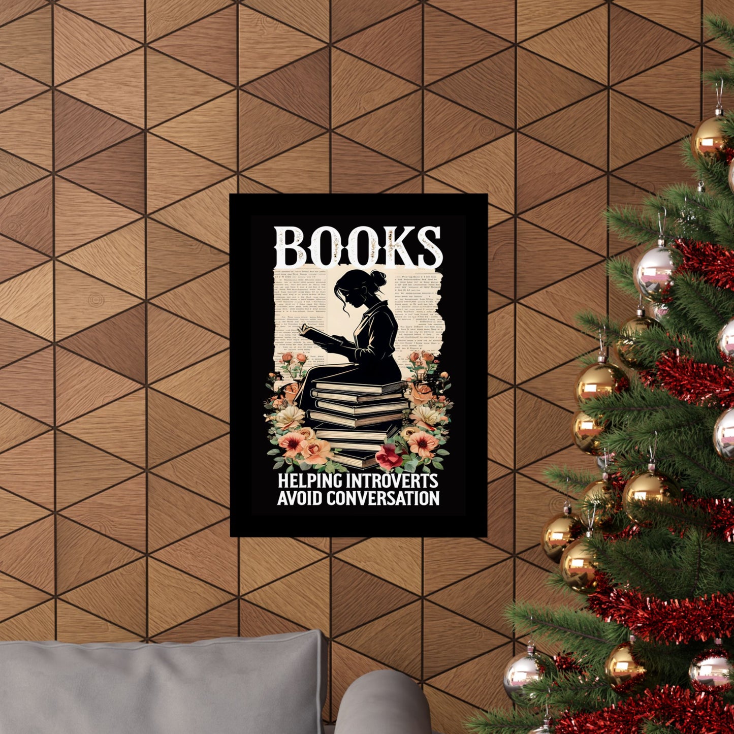 Matte Vertical Posters Books lovers gift ideas 2025