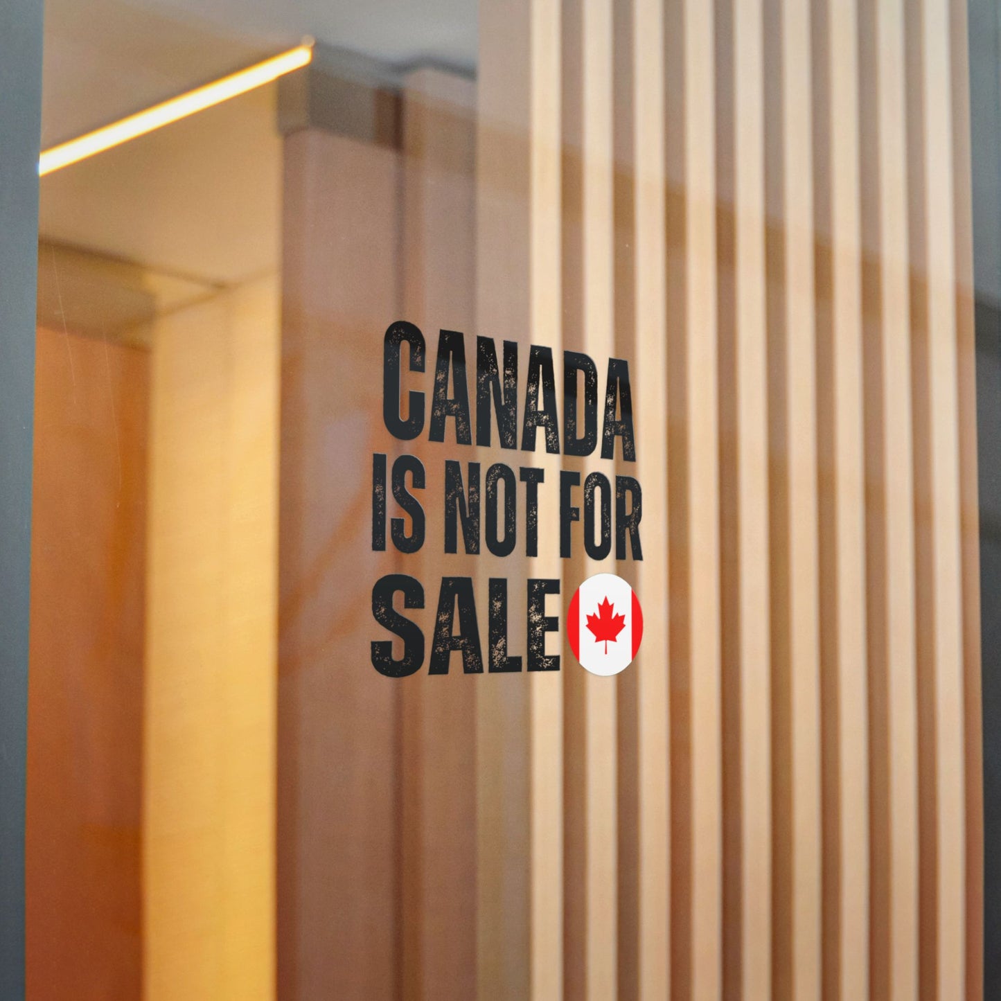 Die-Cut Stickers, (DTF) Canada is not for sale 2025 Canada for canadian