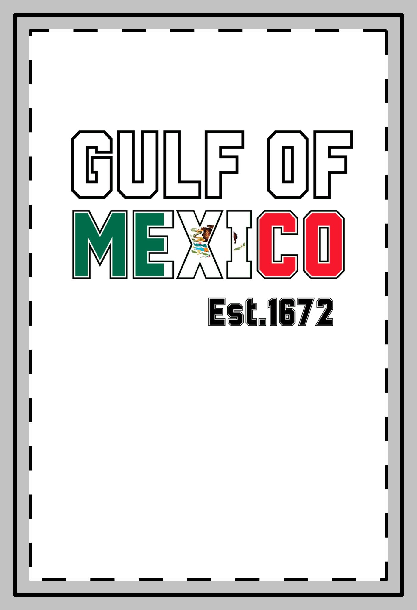 Gulf of Mexico Custom Shape Magnets - Support Mexico anti trump