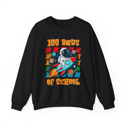 Unisex Heavy Blend™ Crewneck Sweatshirt  100 days of School smarter for kids 2025