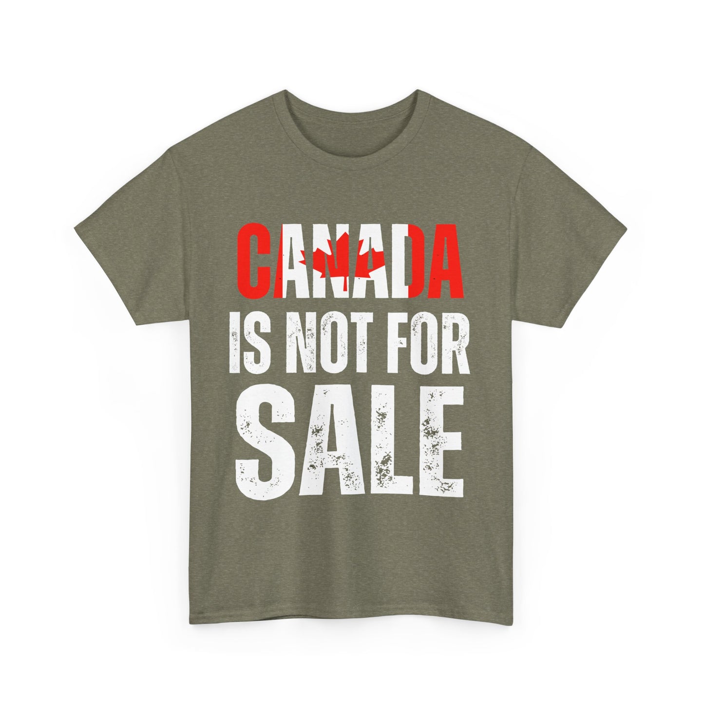 Unisex Heavy Cotton Tee Canada is not for sale Canada flag 2025