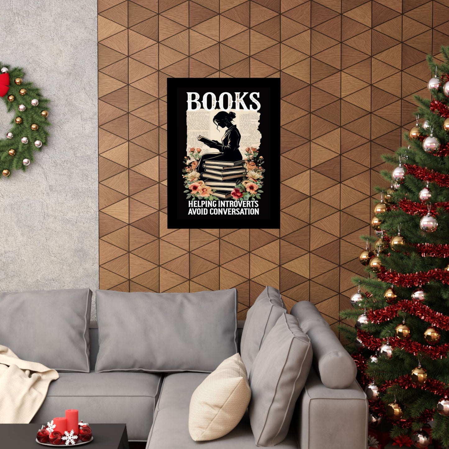 Matte Vertical Posters Books lovers gift ideas 2025