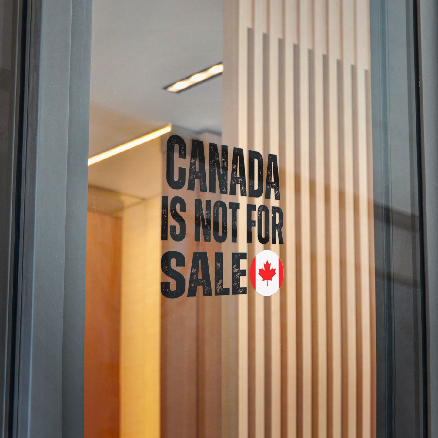 Die-Cut Stickers, (DTF) Canada is not for sale 2025 Canada for canadian