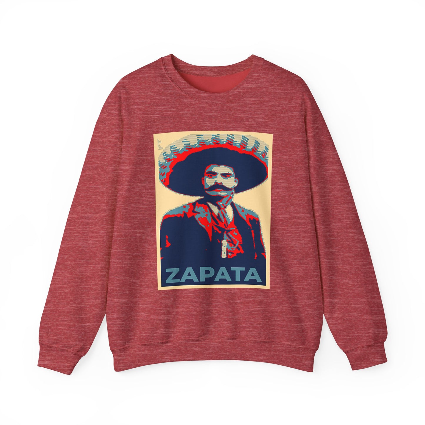 Unisex Heavy Blend™ Crewneck Sweatshirt Emiliano Zapata mexican revolution hero cinco de mayo 2025