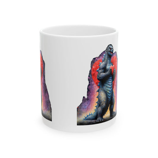 Ceramic Mug, (11oz, 15oz) Monster Heart eater for funny Valentine gifts 2025