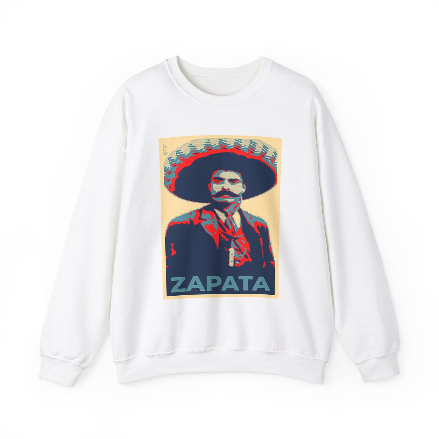 Unisex Heavy Blend™ Crewneck Sweatshirt Emiliano Zapata mexican revolution hero cinco de mayo 2025