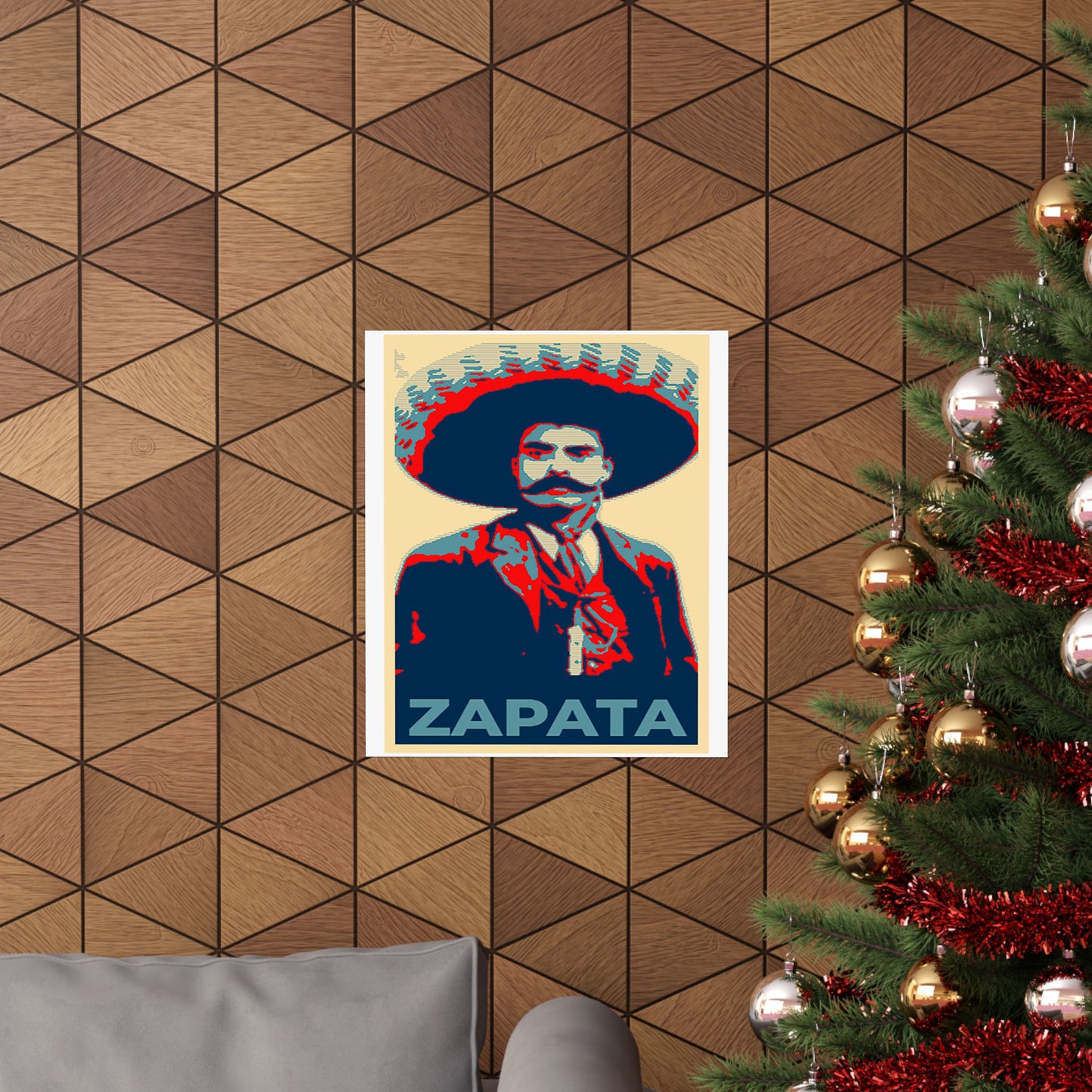 Matte Vertical Posters Mexican Hero Emiliano Zapata  Mexico revolution cinco de mayo 2025