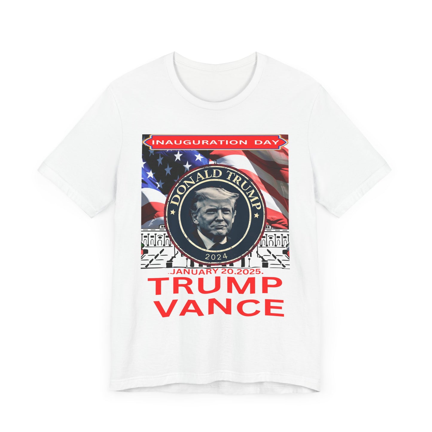 Unisex Jersey Short Sleeve Tee Donald Trump 47th president inauguration day  Trump 2025