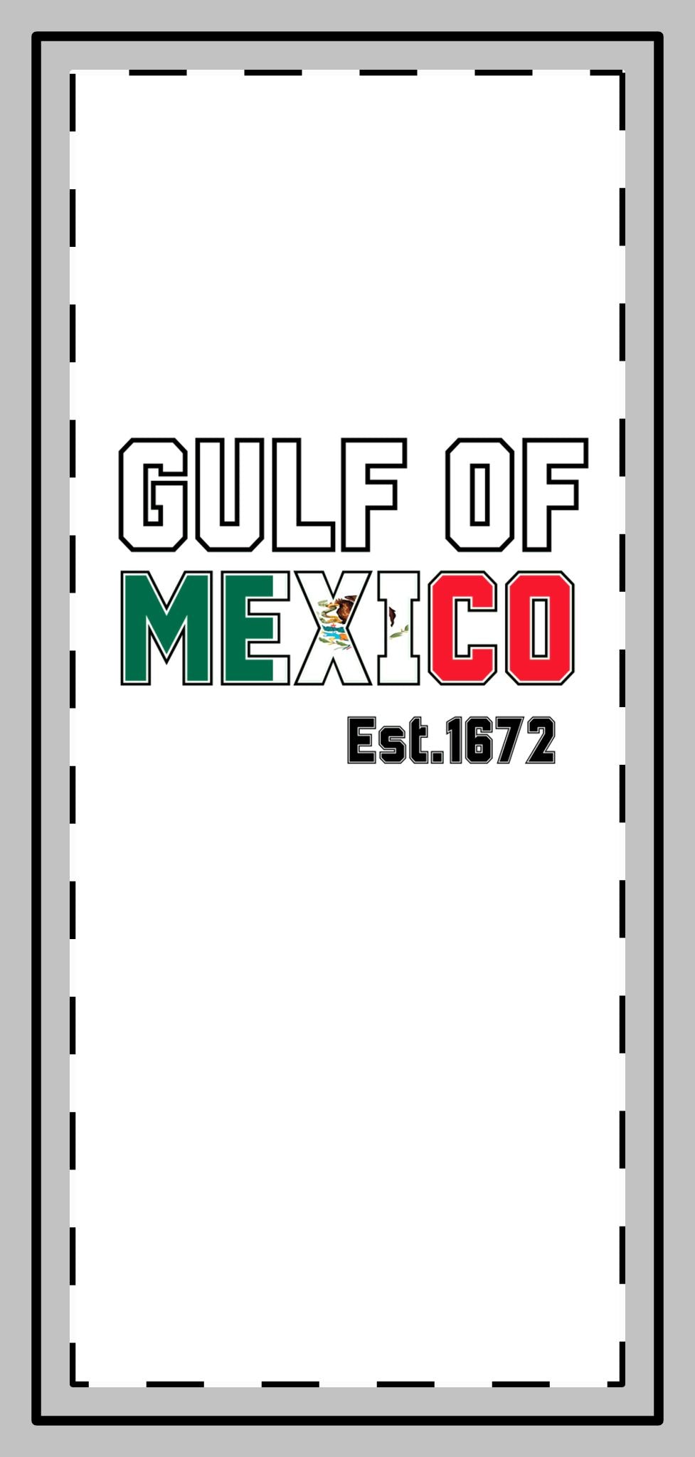 Gulf of Mexico Custom Shape Magnets - Support Mexico anti trump