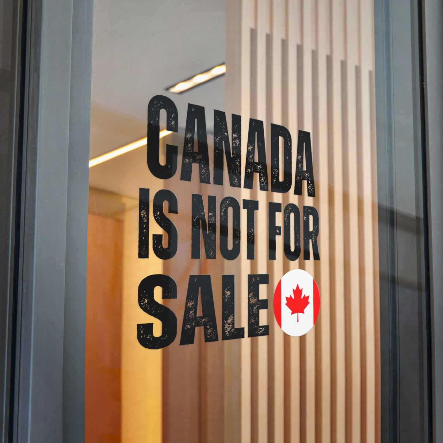 Die-Cut Stickers, (DTF) Canada is not for sale 2025 Canada for canadian