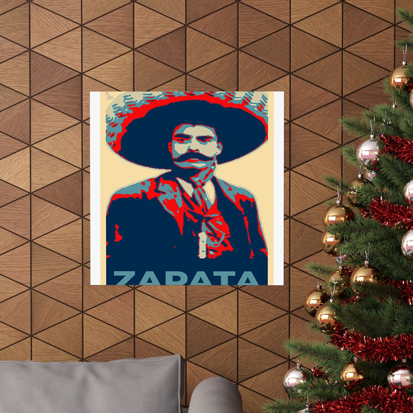 Matte Vertical Posters Mexican Hero Emiliano Zapata  Mexico revolution cinco de mayo 2025