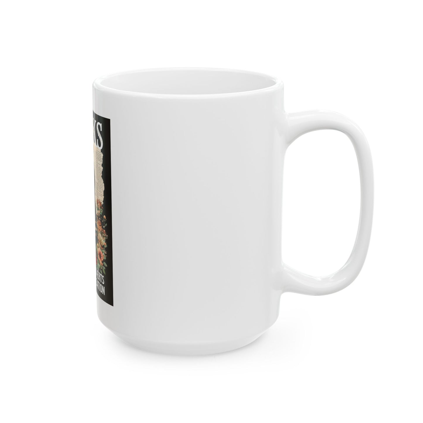 Ceramic Mug, (11oz, 15oz) Coffee and book  lovers gifts