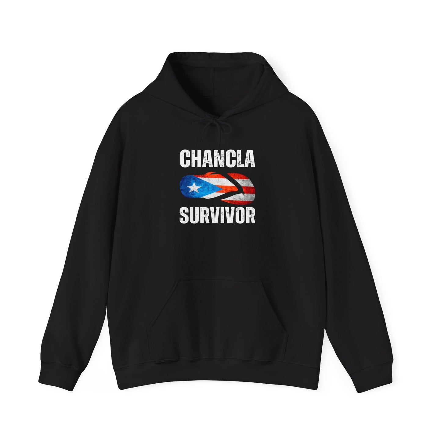 Unisex Heavy Blend™ Hooded Sweatshirt Puertorican Funny gifts Chancla survivor mothers day 2025