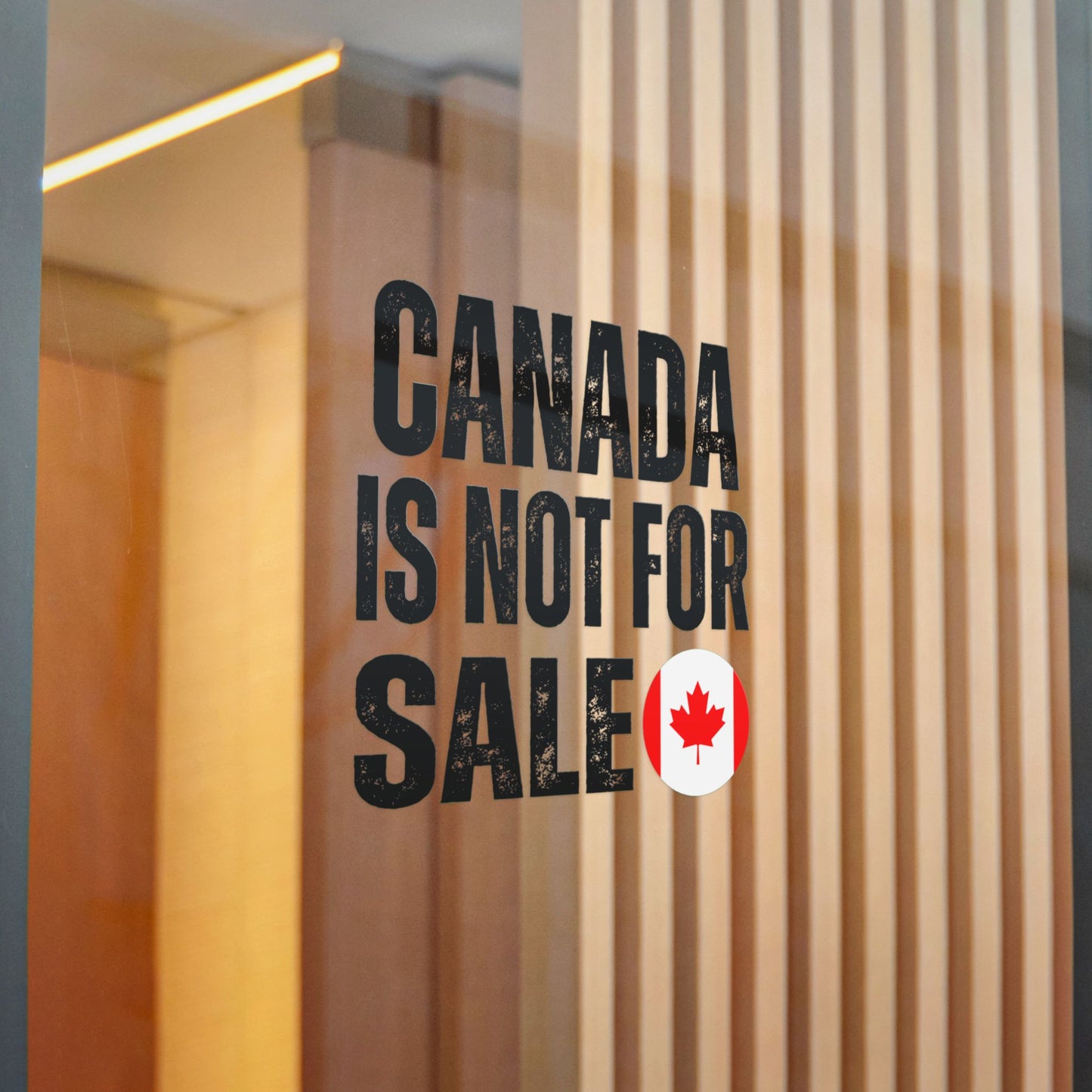 Die-Cut Stickers, (DTF) Canada is not for sale 2025 Canada for canadian