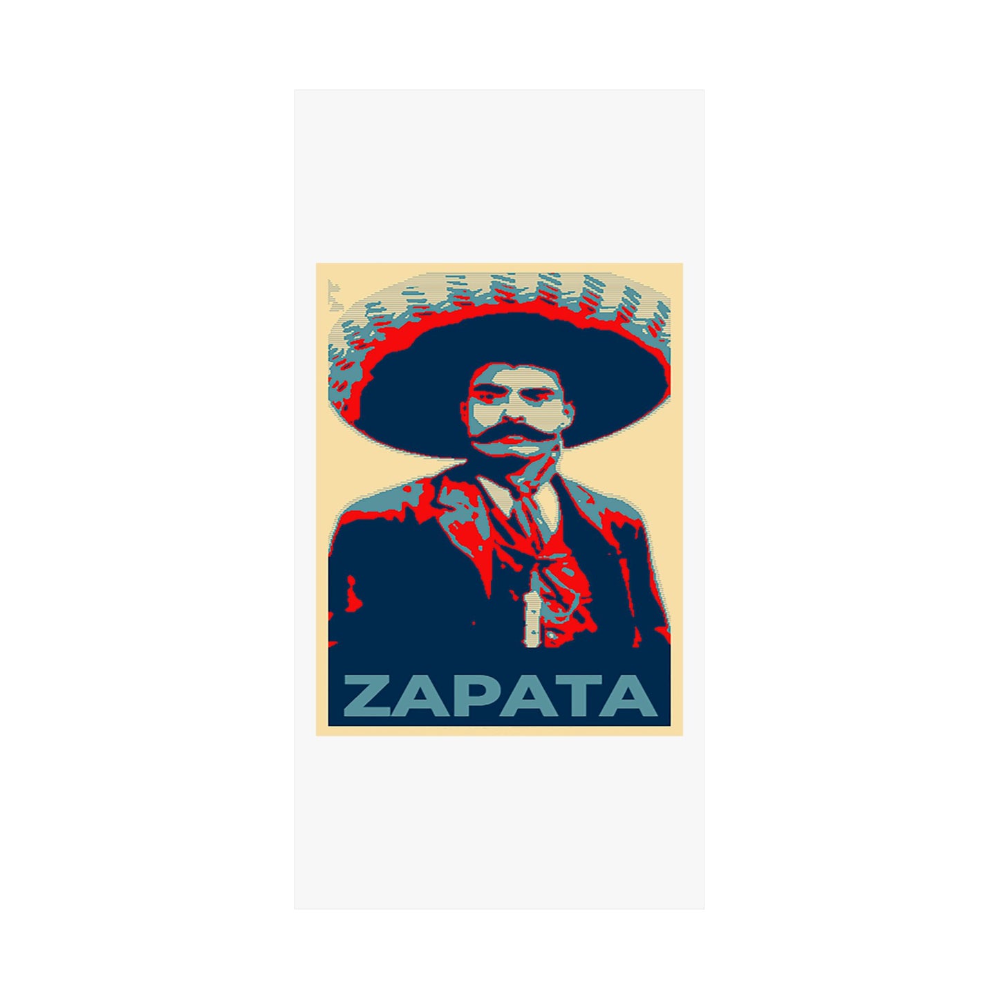 Matte Vertical Posters Mexican Hero Emiliano Zapata  Mexico revolution cinco de mayo 2025