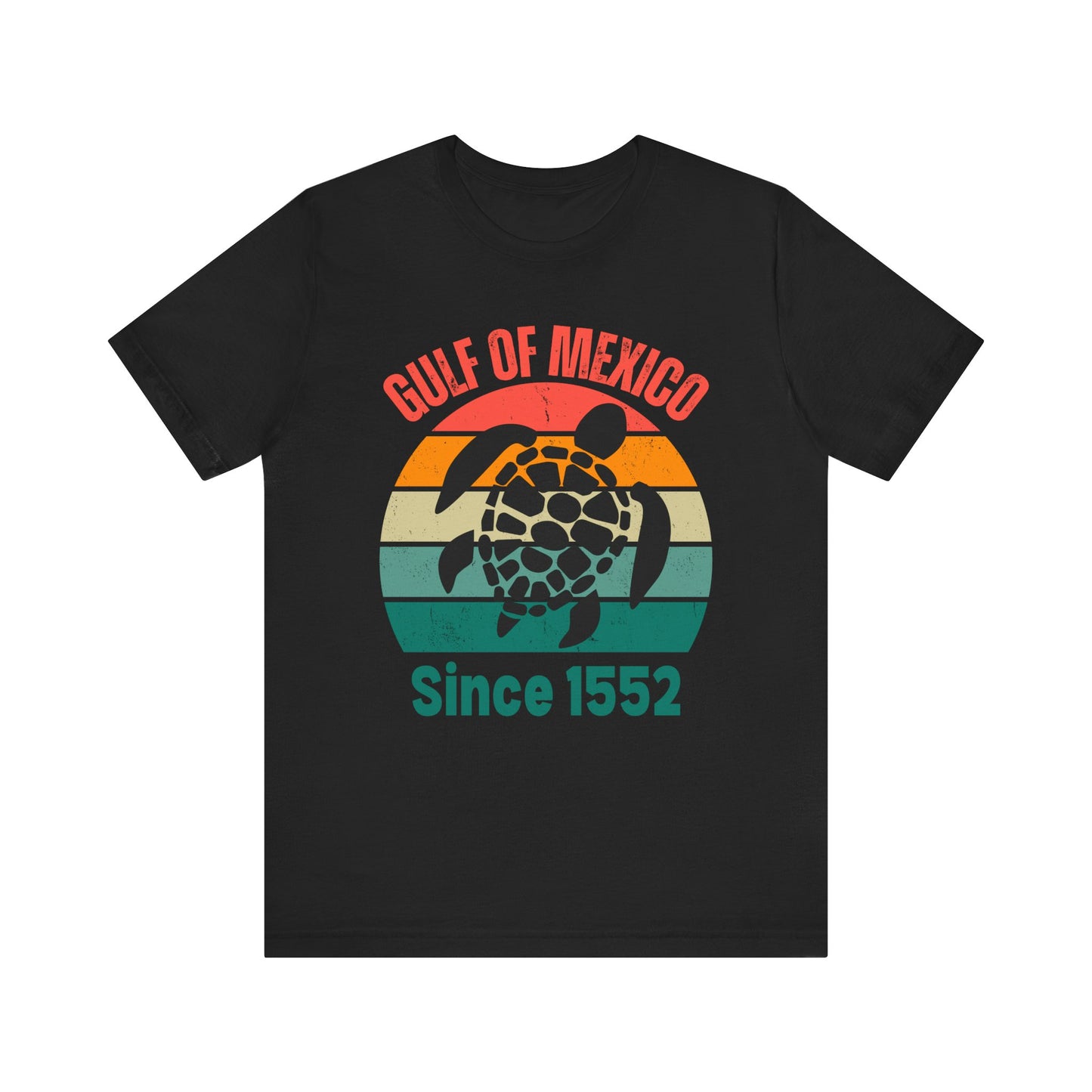 Gulf of Mexico Turtle Tee - Since 1552 - Support your mexican roots t shirt