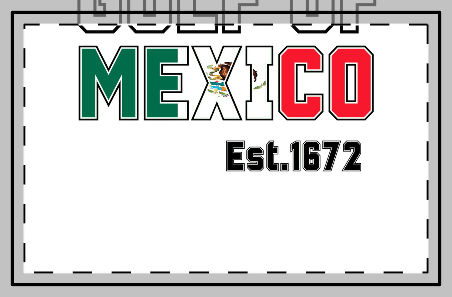 Gulf of Mexico Custom Shape Magnets - Support Mexico anti trump