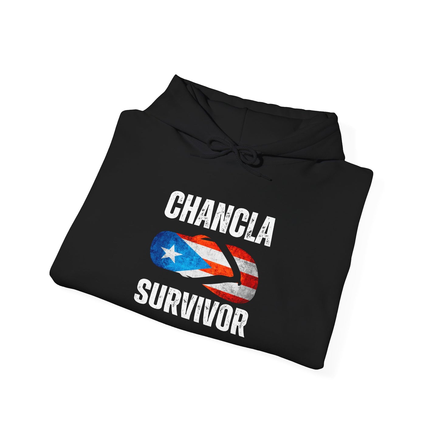 Unisex Heavy Blend™ Hooded Sweatshirt Puertorican Funny gifts Chancla survivor mothers day 2025