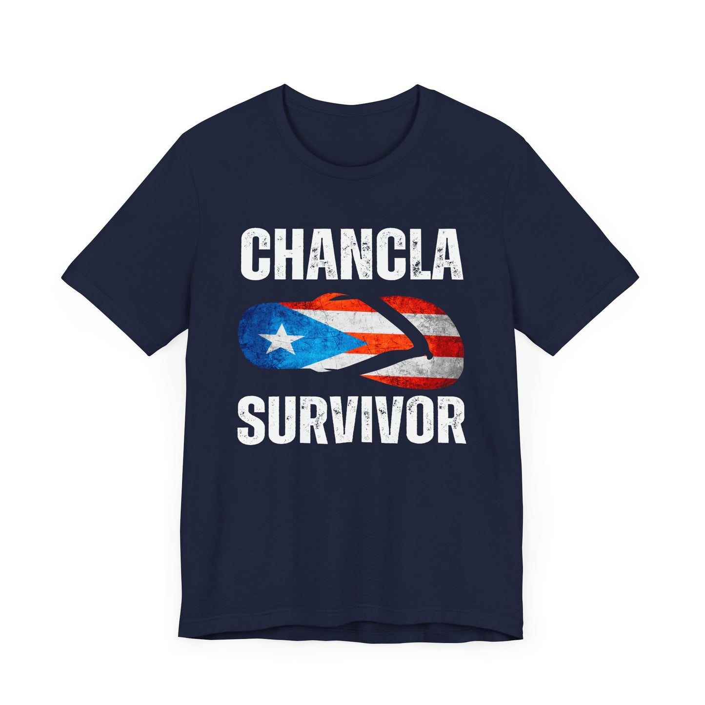 Unisex Jersey Short Sleeve Tee Puertorican gifts funny Chancla survivor  birthdays mothers day 2025