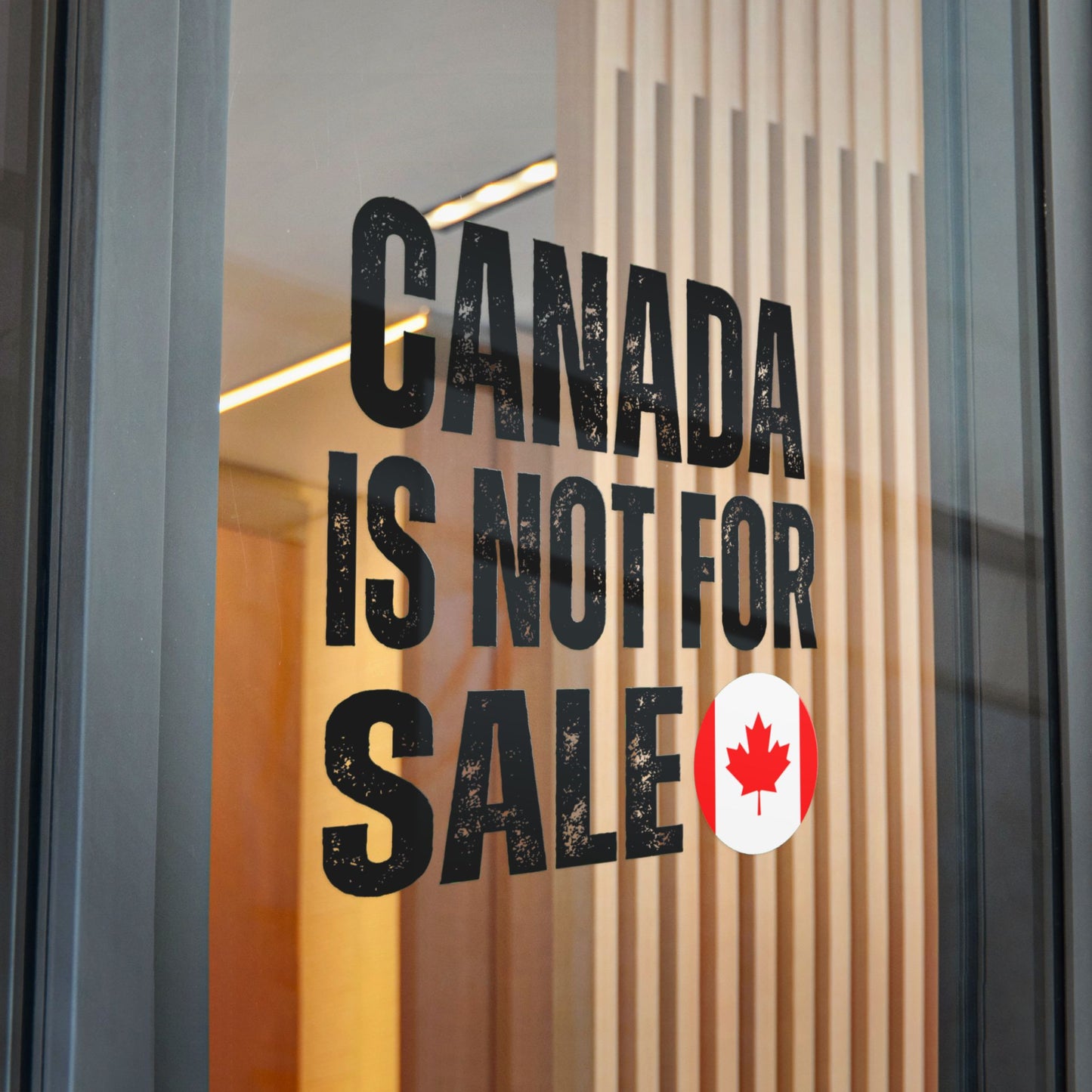 Die-Cut Stickers, (DTF) Canada is not for sale 2025 Canada for canadian