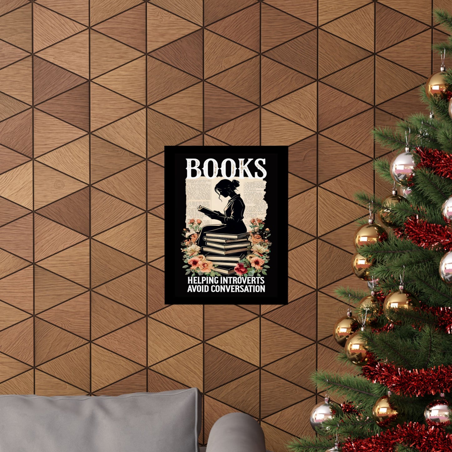 Matte Vertical Posters Books lovers gift ideas 2025