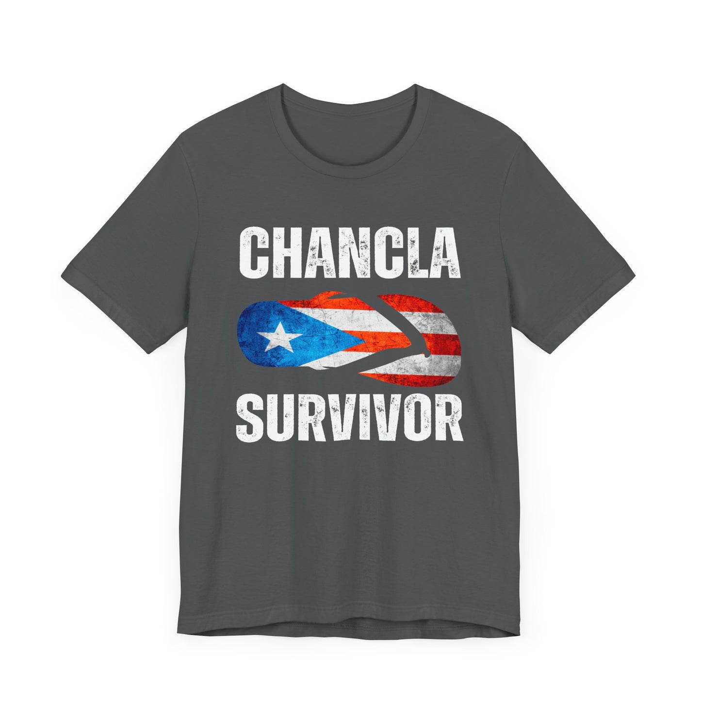 Unisex Jersey Short Sleeve Tee Puertorican gifts funny Chancla survivor  birthdays mothers day 2025