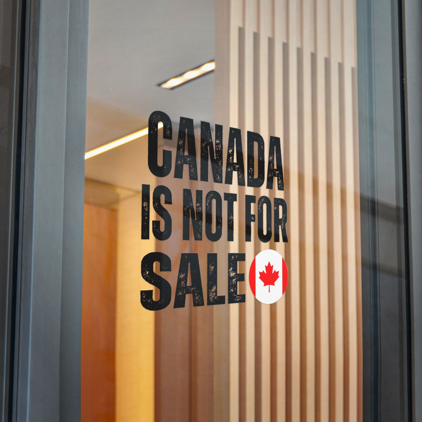 Die-Cut Stickers, (DTF) Canada is not for sale 2025 Canada for canadian