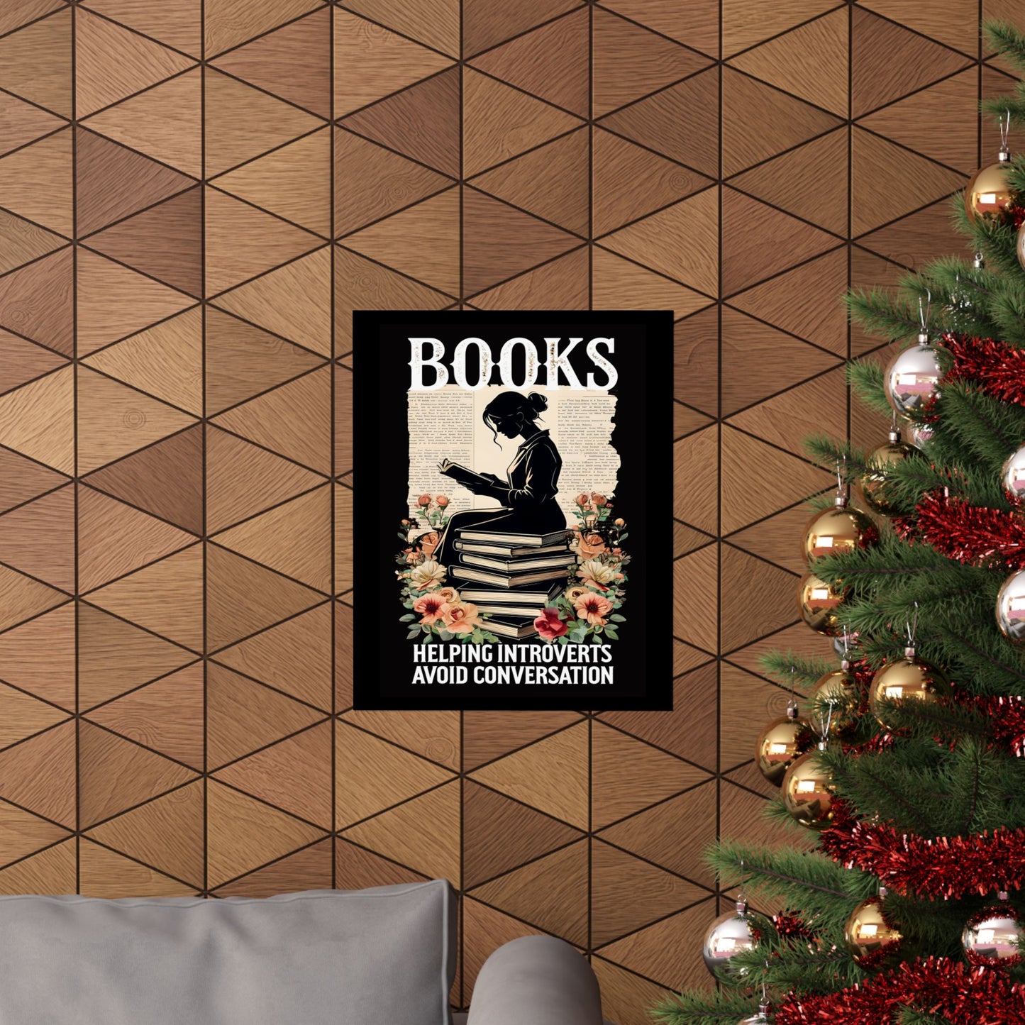 Matte Vertical Posters Books lovers gift ideas 2025