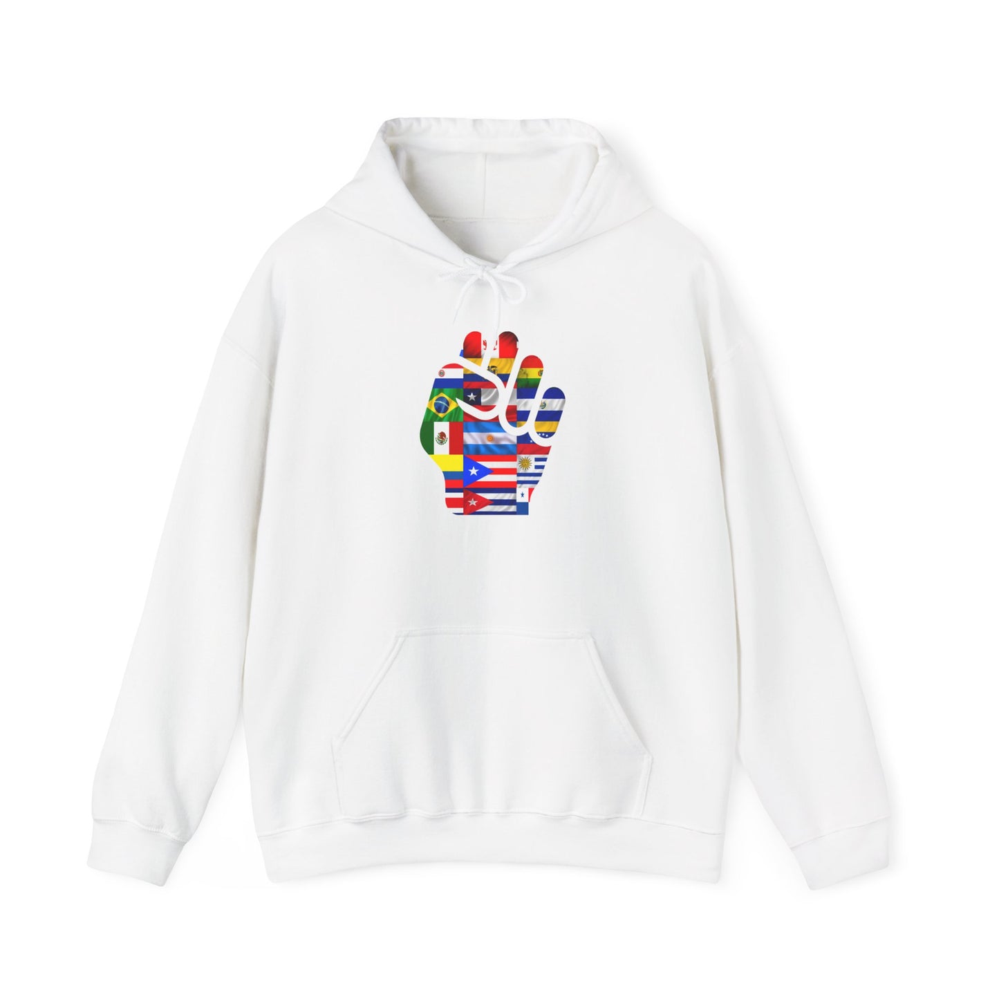 Latino roots hispanic heritage  united  anti Trump 2025 Hoodie unisex