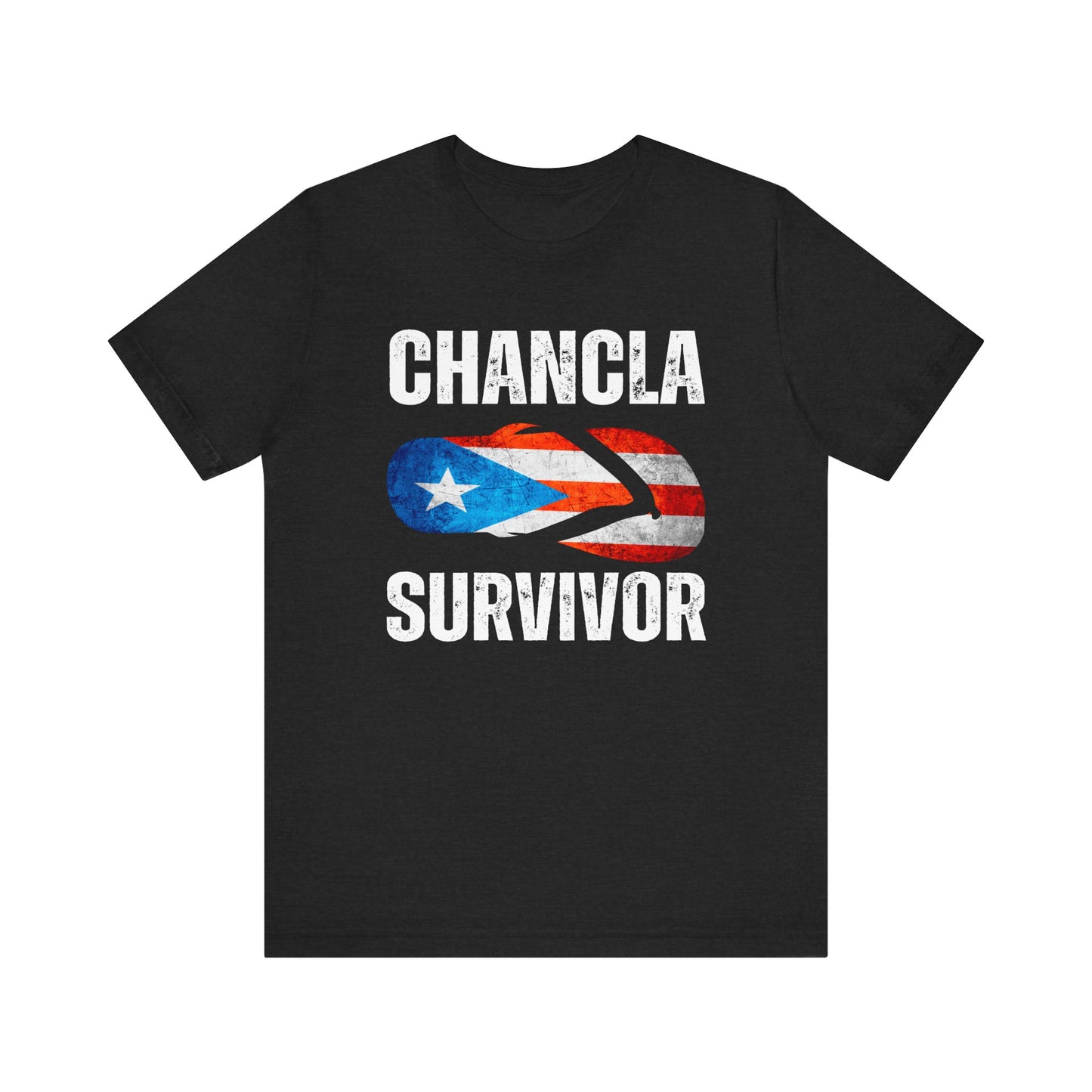 Unisex Jersey Short Sleeve Tee Puertorican gifts funny Chancla survivor  birthdays mothers day 2025