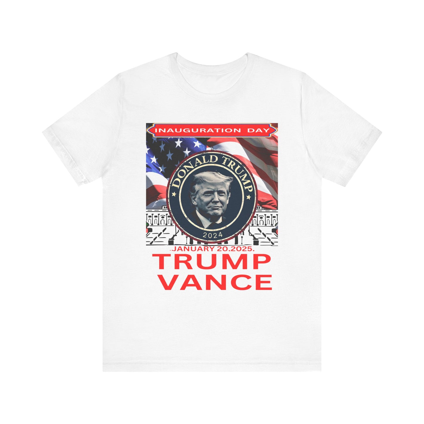 Unisex Jersey Short Sleeve Tee Donald Trump 47th president inauguration day  Trump 2025