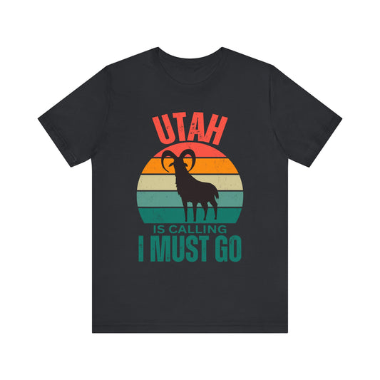 Utah Is Calling Unisex T shirt for nature lovers