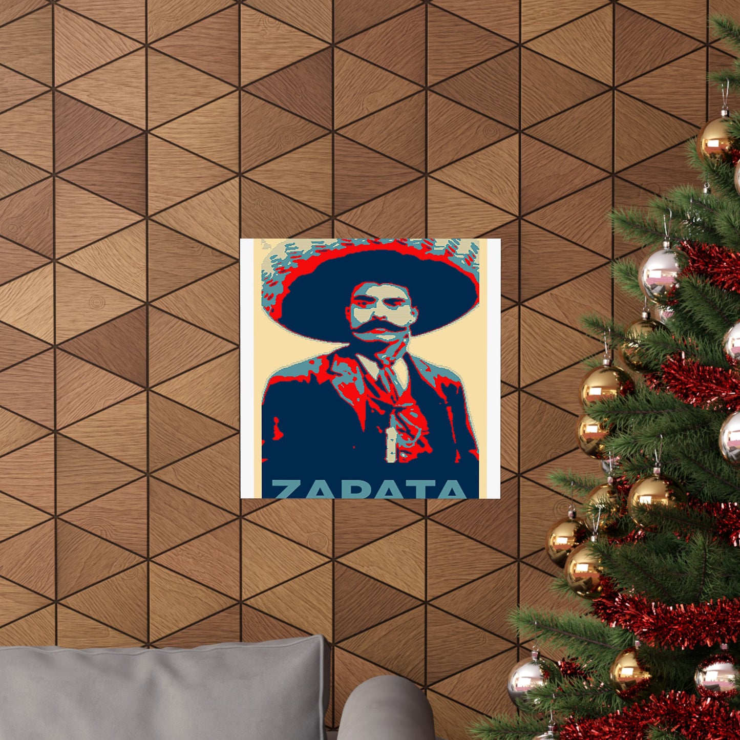 Matte Vertical Posters Mexican Hero Emiliano Zapata  Mexico revolution cinco de mayo 2025