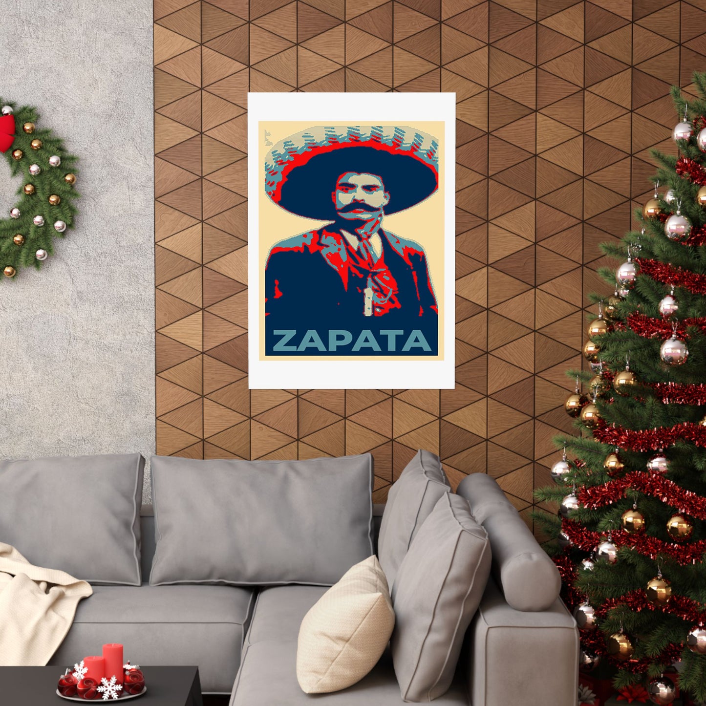 Matte Vertical Posters Mexican Hero Emiliano Zapata  Mexico revolution cinco de mayo 2025