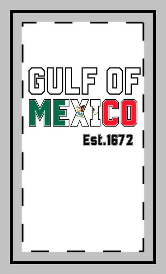 Gulf of Mexico Custom Shape Magnets - Support Mexico anti trump