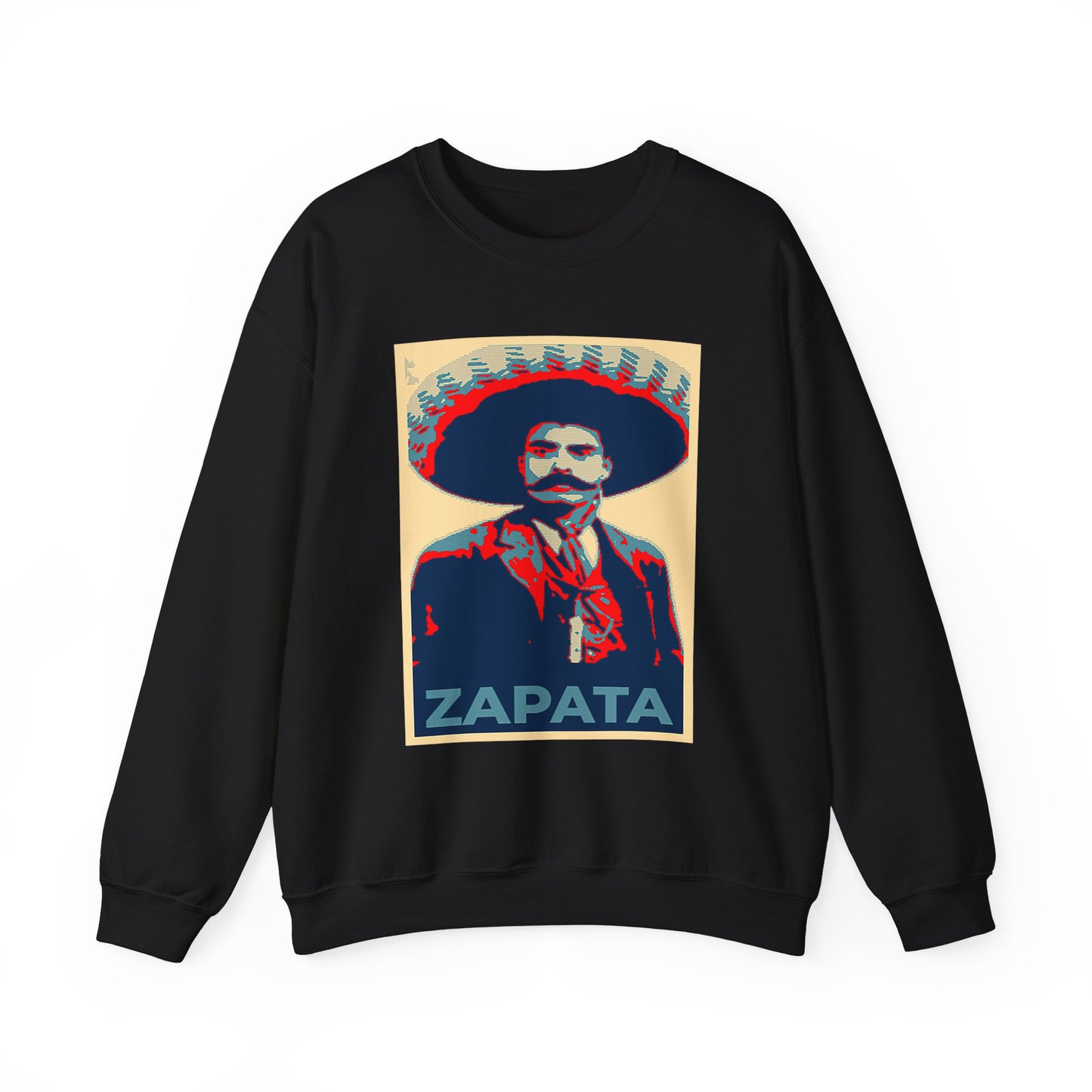 Unisex Heavy Blend™ Crewneck Sweatshirt Emiliano Zapata mexican revolution hero cinco de mayo 2025