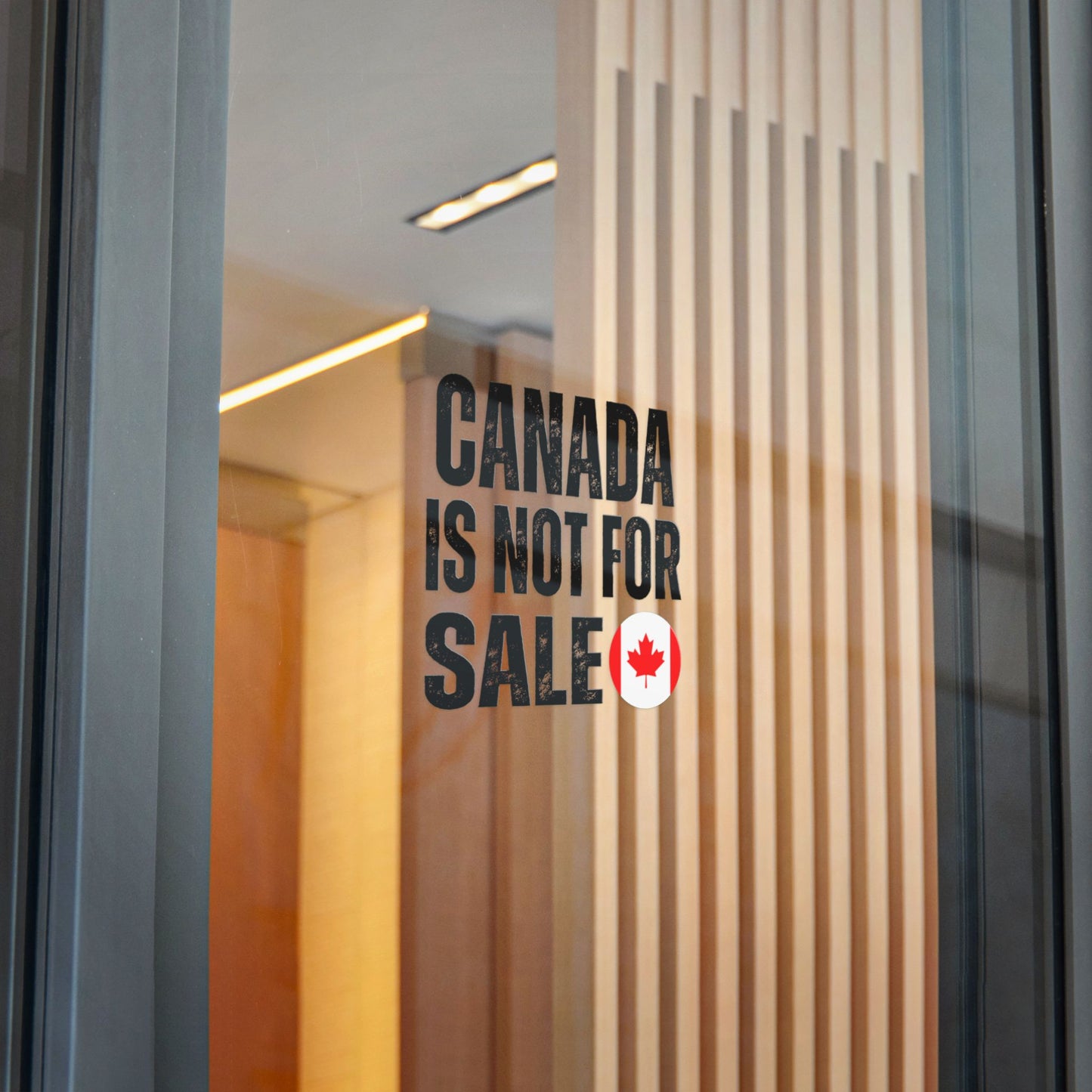 Die-Cut Stickers, (DTF) Canada is not for sale 2025 Canada for canadian