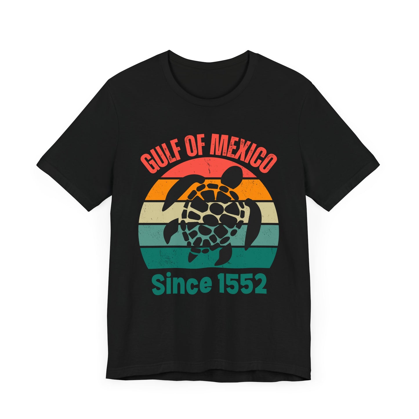 Gulf of Mexico Turtle Tee - Since 1552 - Support your mexican roots t shirt