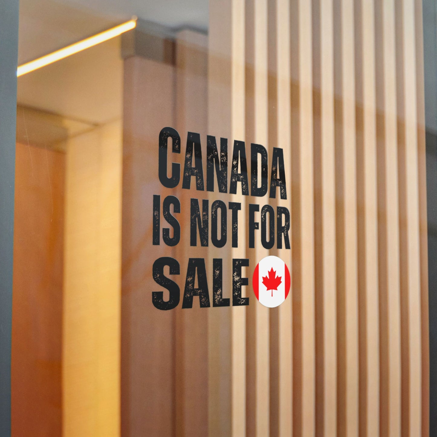 Die-Cut Stickers, (DTF) Canada is not for sale 2025 Canada for canadian